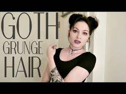 Cute hairstyles for short hair. Easy Goth Grunge Alternative Inspired Hairstyles Goatklaw Youtube