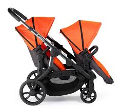 Icandy Orange In Cinema Seating Mode World Facing Double Twin Twins Prams