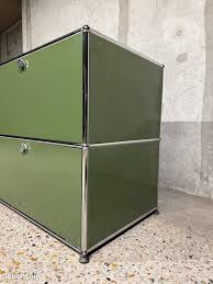 Enfilade Vert Olive E2 - USM Haller - Ameublement