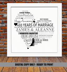 The main thing is to make every effort to please the beloved and perhaps correct past mistakes. 10th Wedding Anniversary Gift