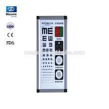 optometry equipment vc 008 vision test chart snellen eye chart buy snellen eye chart visual acuity chart vision test chart product on alibaba com