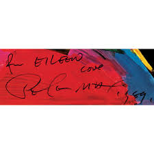 Sold at Auction: Peter Max, Outstanding Colorful PETER MAX Signed 1989  Grammy Awards Poster