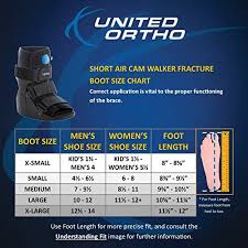 Deals On United Ortho Short Air Cam Walker Fracture Boot
