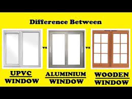 Frames make from pvc would be really flexible and unusable. Upvc Vs Aluminium Vs Wooden Windows Youtube
