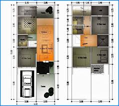 30 desain rumah modern 2 lantai terbaru. 60 Desain Dan Denah Rumah Type 45 Minimalis Modern 2020