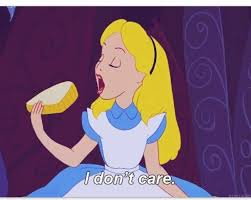 Me Either Disney Alice Dark Disney Alice In Wonderland