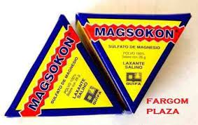 Two Magsokon Triangles Sal De Higera Sulfato De Magnesio Laxante By Quimica Y Farmacia S A De C V Gtin Ean Upc 785927025328 Product Details Cosmos