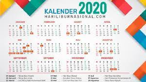 Kalendar 2020 by cikgugrafik koleksi grafik untuk guru. Cuti Bersama Tahun 2020 Berikut Daftar Lengkapnya