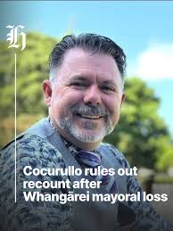 Vince Cocurullo lost to Ken Couper by a 433-vote margin in Whangārei.