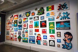 Résultat de recherche d'images pour "space invaders street art mur de l'exposition"