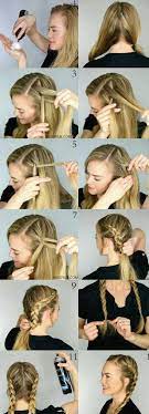 30 French Braids Hairstyles Step By Step How To French Braid Your Own French B Braid Boxer Braids Hairstyles French Braid Hairstyles Hair Styles