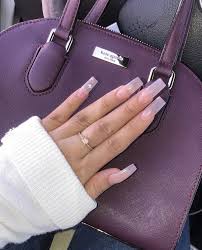 Complete full set acrylic nails square shaped by tina h. Pin By Tatyanna On Nails Square Acrylic Nails Sheer Nails Long Square Acrylic Nails