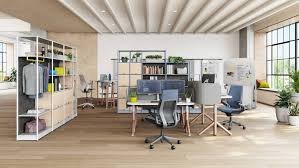 While this is pricier than most small space finds, think about how much space this would maximize and the amount of use this wall system has. Steelcase Flex Mobile Reconfigurable Office Furniture Collection Steelcase