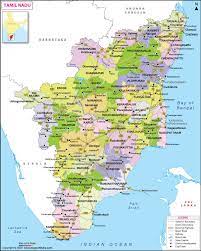 Egarded as the cradle of dravidian culture with its cultural paraphernalia speckled all across the state in the form of magnificent temples. Tamil Nadu Map State District Information And Facts