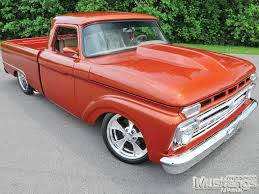 Image result for Orange 1966 Truck
