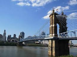 Roebling suspension bridge, shown in fig. Park Walk Roebling Bridge Review Of Roebling Suspension Bridge Cincinnati Oh Tripadvisor