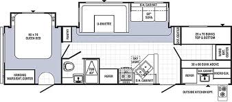 Puma 30fbssok Travel Trailer Floor Plans Bunkhouse Travel Trailer Rv Floor Plans