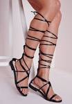 Lace up sandals