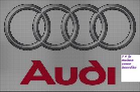 Logo Audi En Grille Gratuite Le Blog De 7 A La Maison Point De Croix Tricot Grilles Gratuites Point De Croix Croix Logo Voiture