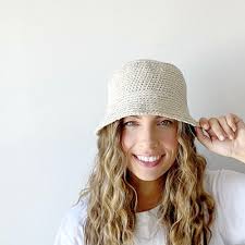 Crochet Bucket Hat Women