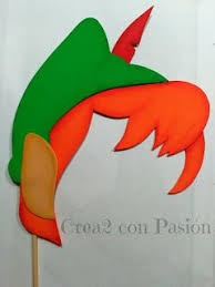 Peter Pan Atrezzo Peluca En 2020 Decoracion De Botellas Navidenas Peter Pan Disney Marionetas Con Calcetines