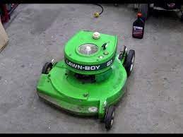 Evinrude purchased johnson motor wheel company from a new york stock brokerage firm a year later. Pull Cord Repair On 2 Cycle Lawn Boy Lawn Mower Youtube