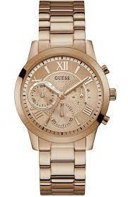 GUESS Crystals Multifunction Rose Gold Stainless Steel Bracelet W1070L3 -  E-oro.gr GUESS ΓΥΝΑΙΚΕΙΑ ΡΟΛΟΓΙΑ