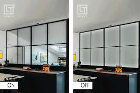 Switchable Smart Glass Uk Office Partitioning 0845 388 6618 Nb Iot Smart Glass Living Room Windows Spacious Office