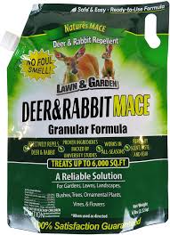 One of the best things about this deterrent is the fact that an application can last 4 to 6 months. Amazon Com Nature S Mace Deer Rabbit Repellent 6lb Covers 6 000 Sq Ft Repel Deer From Your Home Garden Safe To Use Around Children Plants Produce Protect