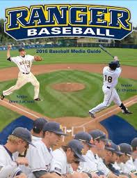 2016 Baseball Media guide by Whitney Franker