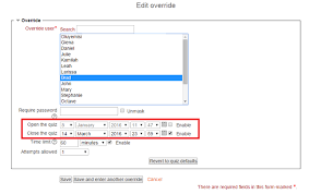 Manually unlock the quiz for the next . Student Quiz Accommodations In Canvas And Moodle Campus Technology