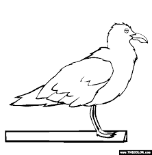 Also known as the valley quail, the california quail became the official state bird in 1931. Bird Online Coloring Pages