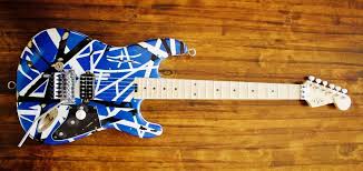 Pin On Guitar Wall Evh striped series frankenstein relic. pin on guitar wall