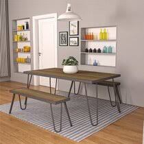 Posted on september 22, 2020september 7, 2020author ginacategories picnic tables, tables for the kitchen and dining roomtags dining. Indoor Picnic Dining Table Set Wayfair