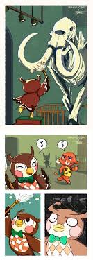 Dont Think About It Too Much Blathers Art By Amyliobat Tumblr Animal Crossing Funny Animal Crossing Fan Art Animal Crossing