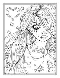 This collection includes mandalas, florals, and more. Cool Girl Coloring Page Free Printable Coloring Pages For Kids
