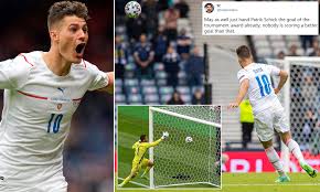 Patrik schick is on facebook. Euro 2020 Fans Say Patrik Schick Has Already Scored Goal Of The Tournament With Scotland Stunner Daily Mail Online