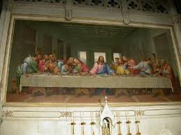 In der evangelischen kirche ist das abendmahl eines der zwei sakramente. Letztes Abendmahl Mosaik In Der Wiener Minoritenkirche Denkmale Politik Und Geschichte Im Austria Forum