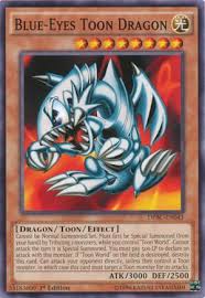 Dragons tend to be the strongest or key boss monster in numerous deck types in addition one of the most established and powerful monster. Blue Eyes Toon Dragon Yu Gi Oh Wiki Fandom Yugioh Blue Eyes Yugioh Cards