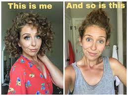 I Saw Curlicue Lu Post A Photo Like This And I Loved It It S So Important To Remember To Love Yourself Curly Hair Dos Wavy Hair Overnight Curly Girl Method