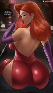 who framed roger rabbit, jessica rabbit, echosaber, 1female, 1girls - R34  Vault