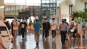 Changi airport terminal 3, gate b3. 4kljpmgw7vqevm