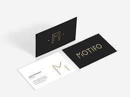 Motifo Interior Design Architect Branding Interior Design Brand Interior Designer Business Card Visiting Card Design