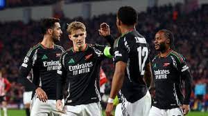 Arsenal romp to victory over PSV as Real Madrid take first-leg advantage  over Atletico in Champions League | The National