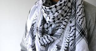 Pañuelo shemagh tipo palestino multiuso 100% algodón. Lleve La Palestina Notas