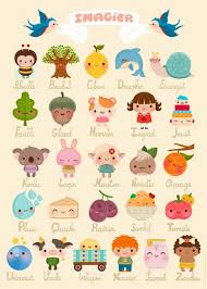 10 Awesome Alphabet Posters For Nurseries Cool Mom Picks Alphabet Poster Kawaii Illustration French Alphabet