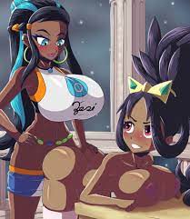 Post 3345214: Bosomancer edit Iris Nessa Porkyman Porkyman_Sword_and_Shield