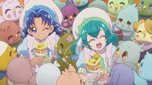 プリキュア オヨルンはどんな服を着てもかわいいルン プリキュア 少女 アニメ どんより