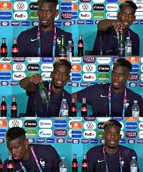 Proud to represent @adidasfootball across the world! Sidra Mehmood On Twitter Pogba Removed The Beer Bottle At The Press Conference As He Is A Muslim And Don T Want To Promote Beer Respect Ronaldococacola Ronaldo Pogba Https T Co Dmkzsufnux