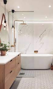 Check out the best designs for the simple, clean lines of scandinavian design are one of this year's hottest home decoration although the painting is the centerpiece of the room, that doesn't mean the rest of the bathroom. 59 Stylish And Original Decorating Ideas For Bathrooms 2020 Part 54 Stylish Bathroom Bathroom Interior Design Bathroom Trends